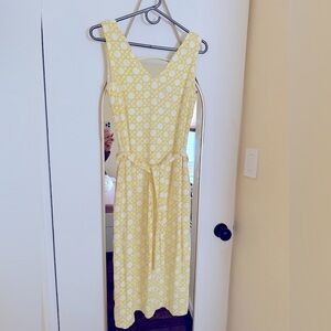 “New”Yellow Summer Dress